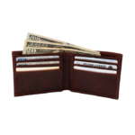 Personalized Bifold Leather Wallet for Men