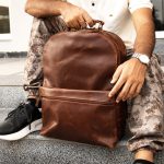 Handmade Leather Backpack For Men