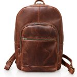 Handcrafted Full Grain Leather Backpack for Men & Women