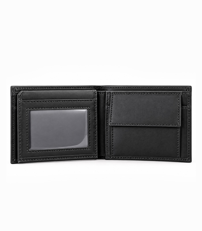 Leather Wallet In Pakistan Black